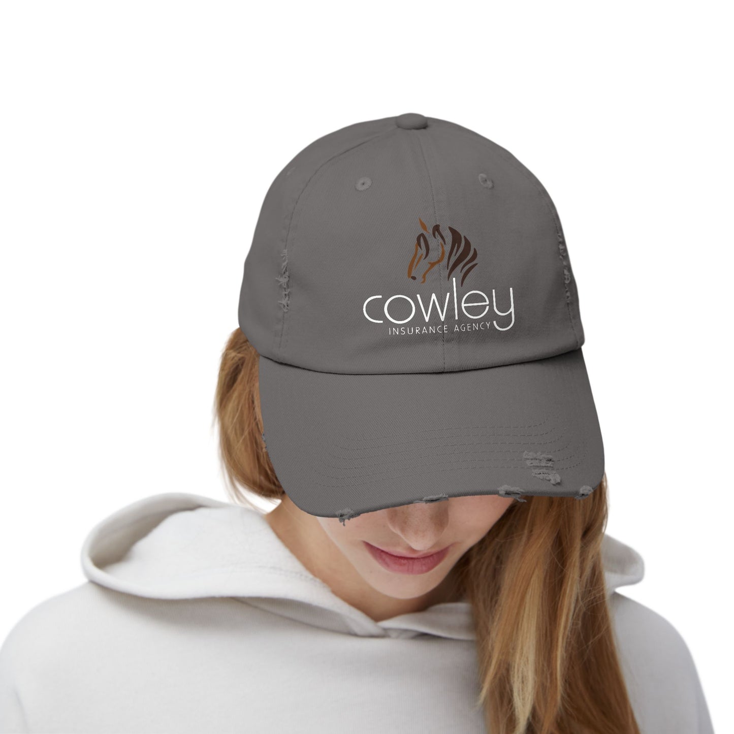 Distressed Cotton Cap