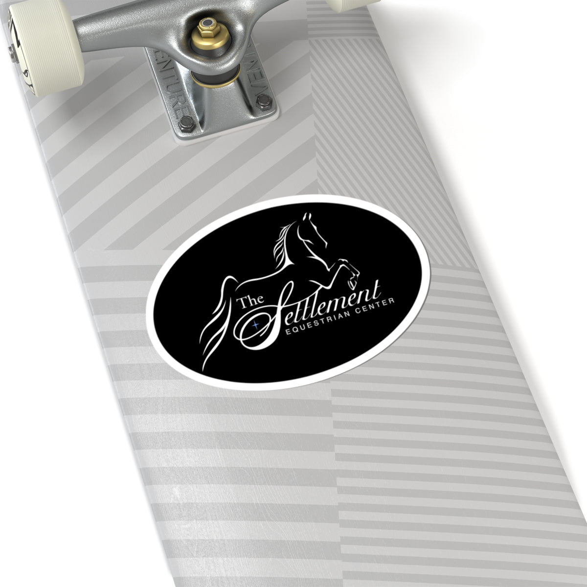 Stickers - 2 sizes, clear or white trim