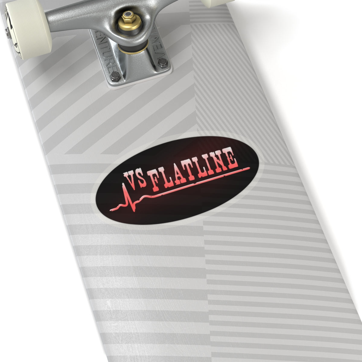 Stickers - 2 sizes, clear or white trim