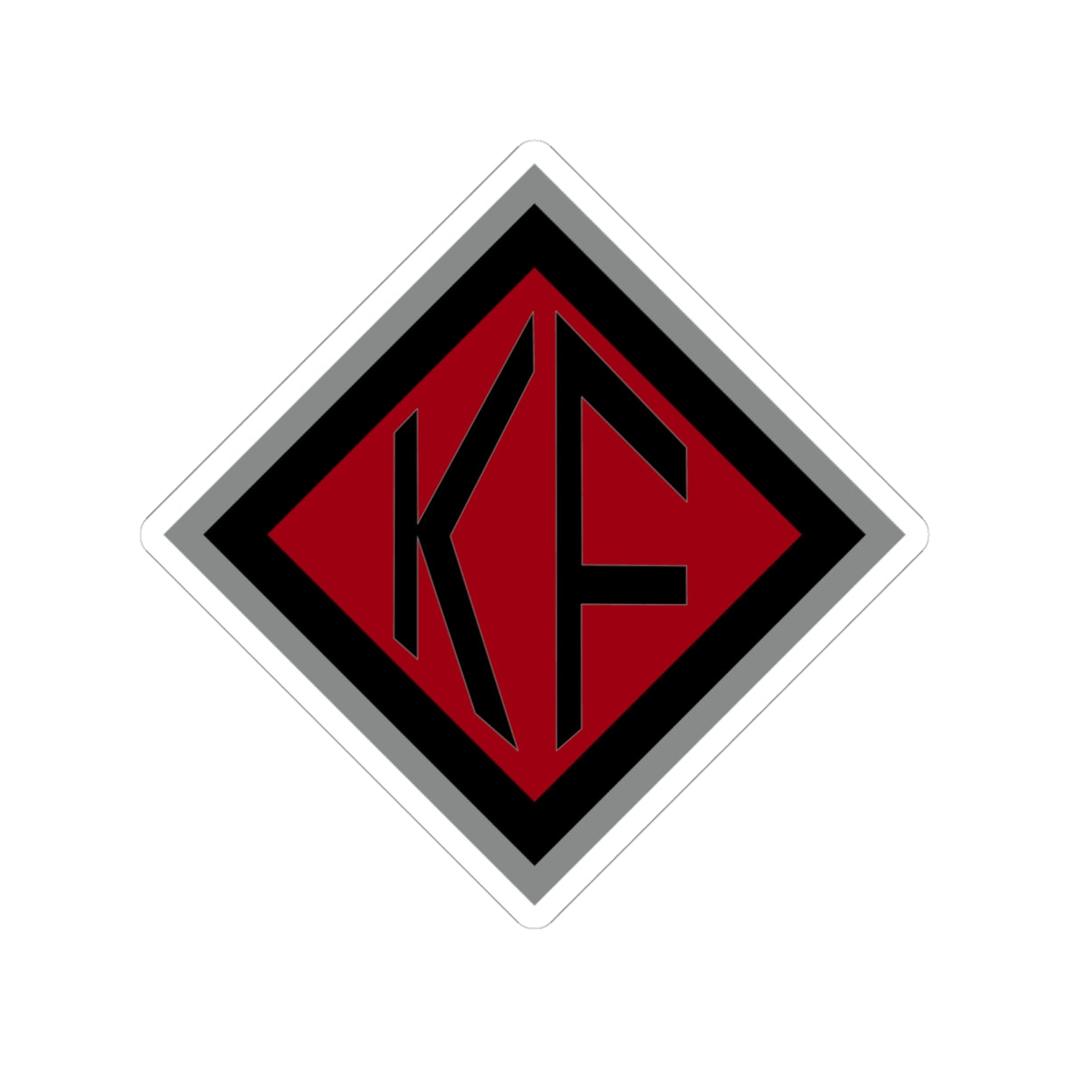 Stickers - 2 sizes, clear or white trim