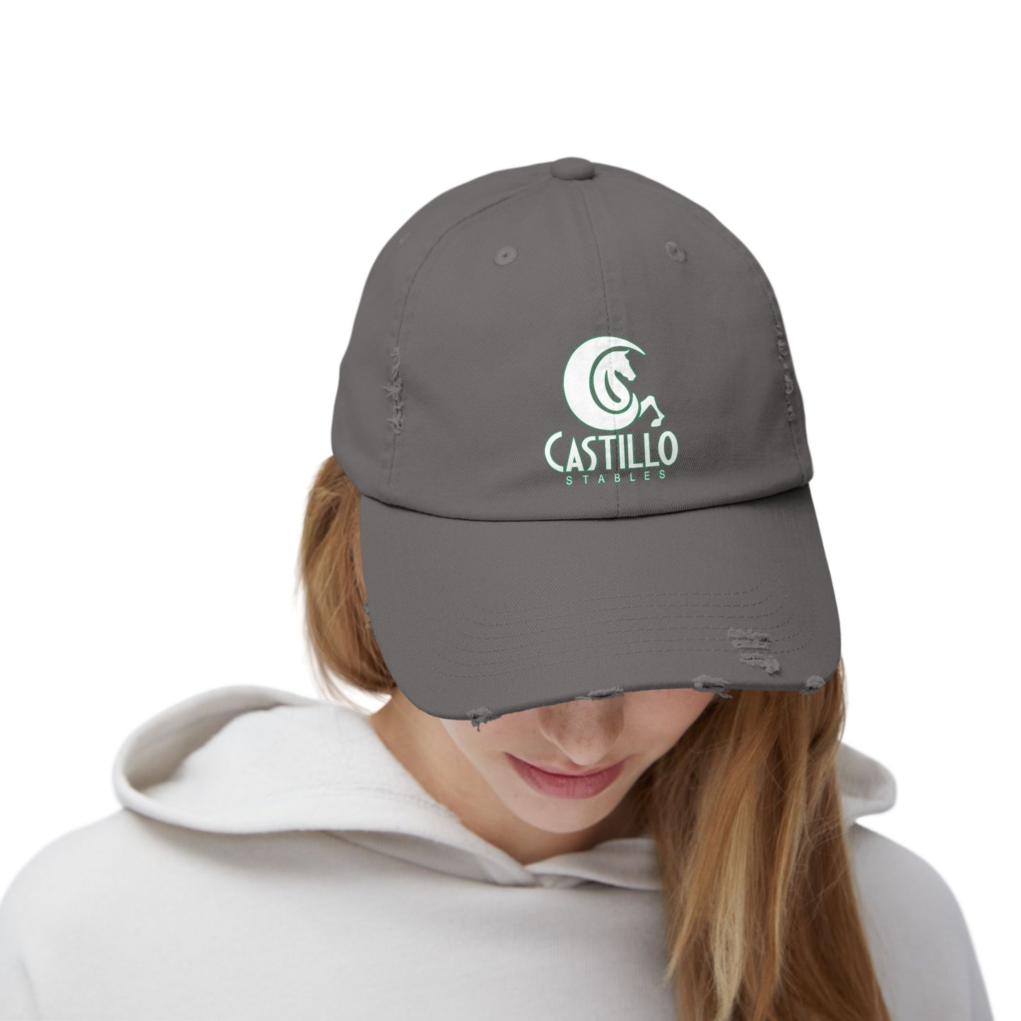Distressed Cotton Cap