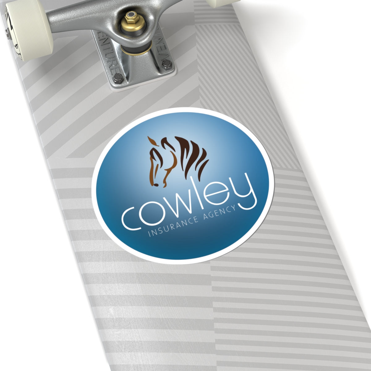Stickers - 2 sizes, clear or white trim