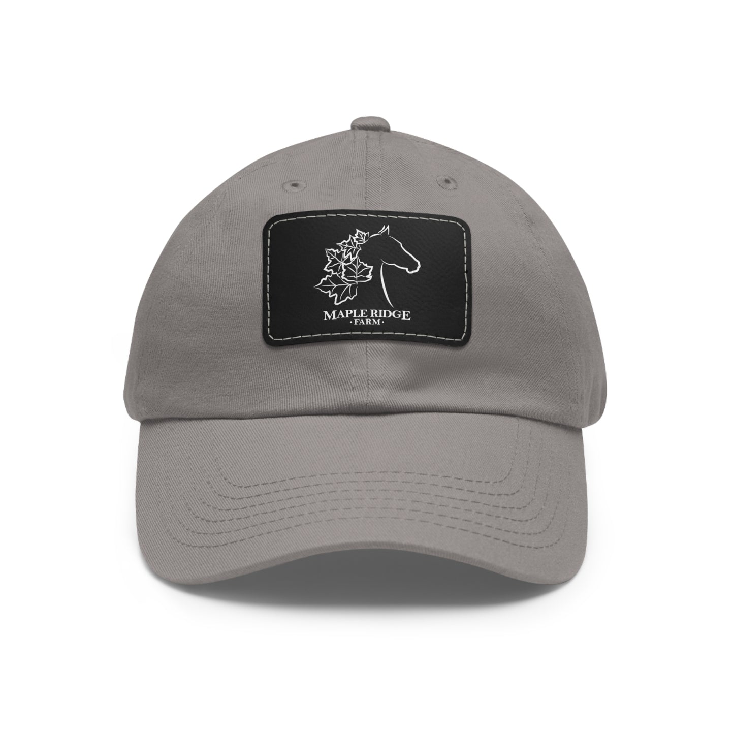 Leather Patch Hat