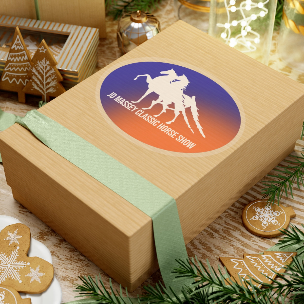 Stickers - 2 sizes, clear or white trim