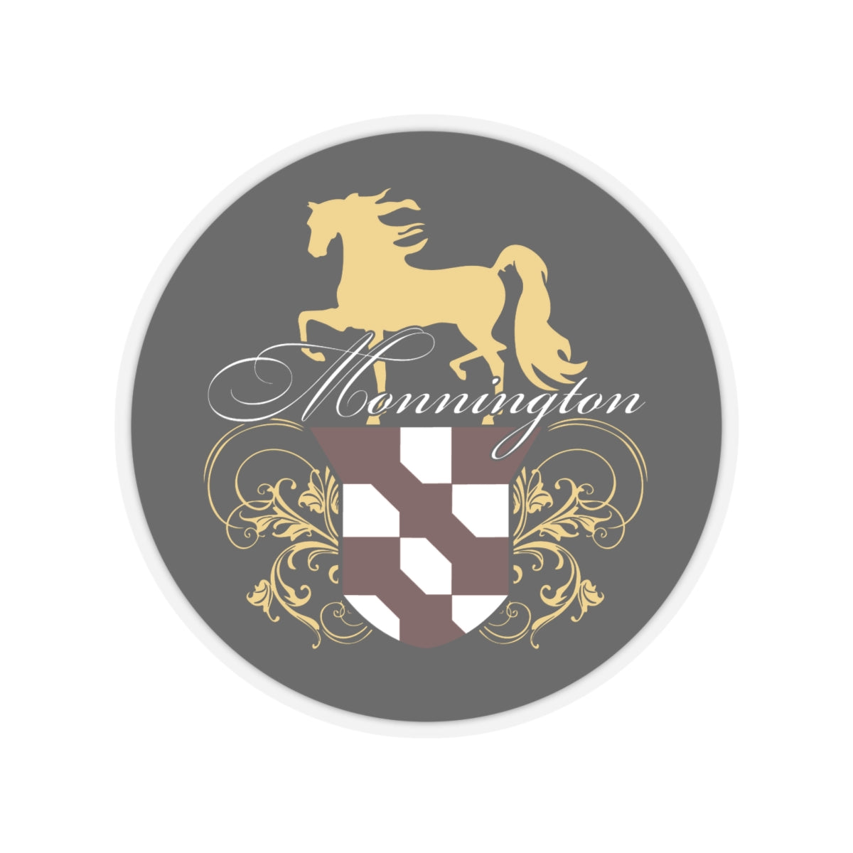 Stickers - 2 sizes, clear or white trim