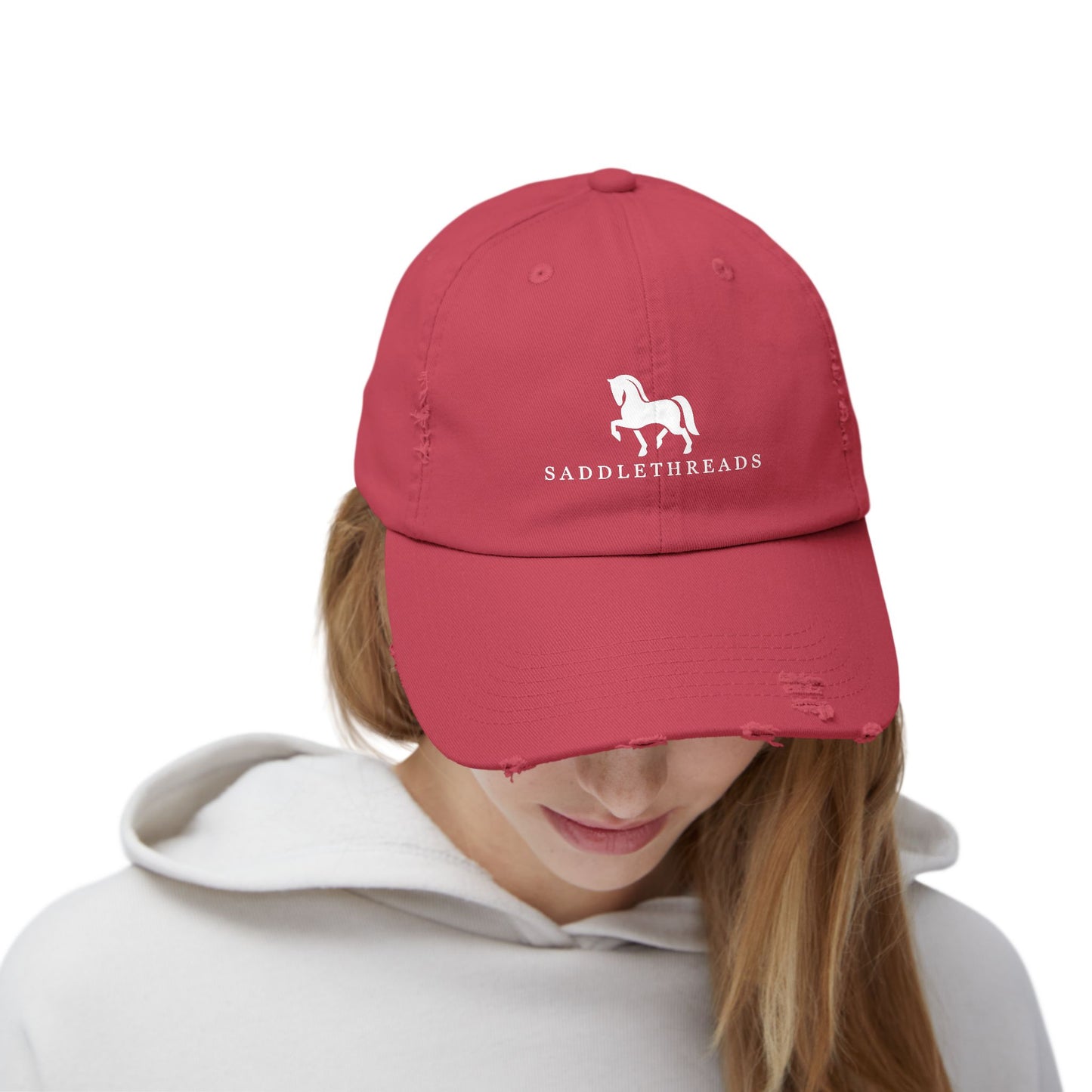 Distressed Cotton Cap
