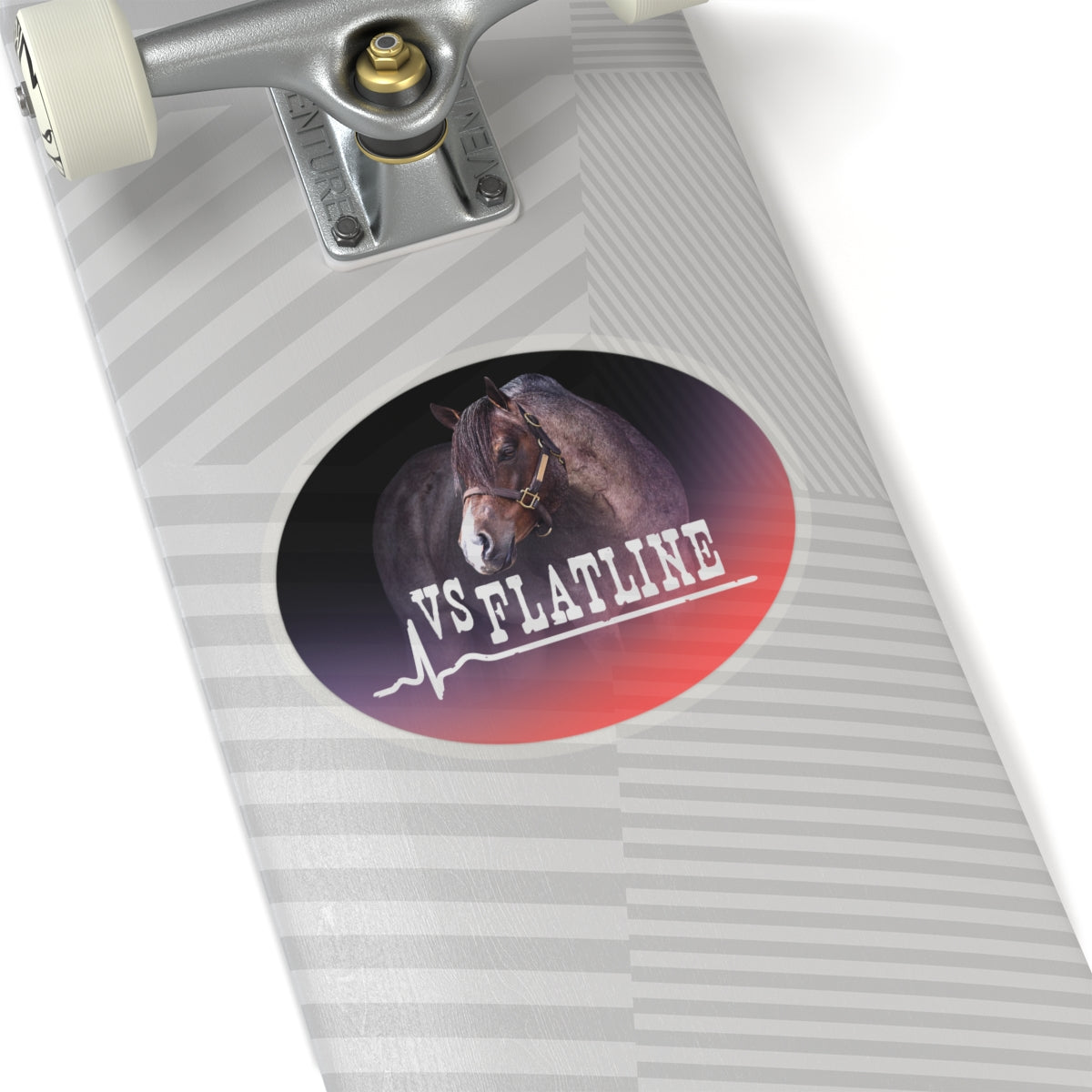 Stickers - 2 sizes, clear or white trim