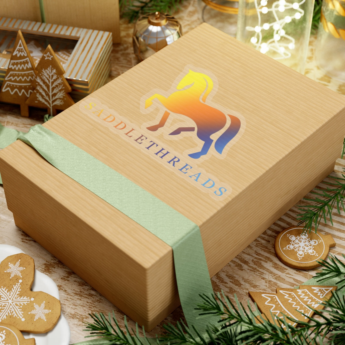 Stickers - 2 sizes, clear or white trim