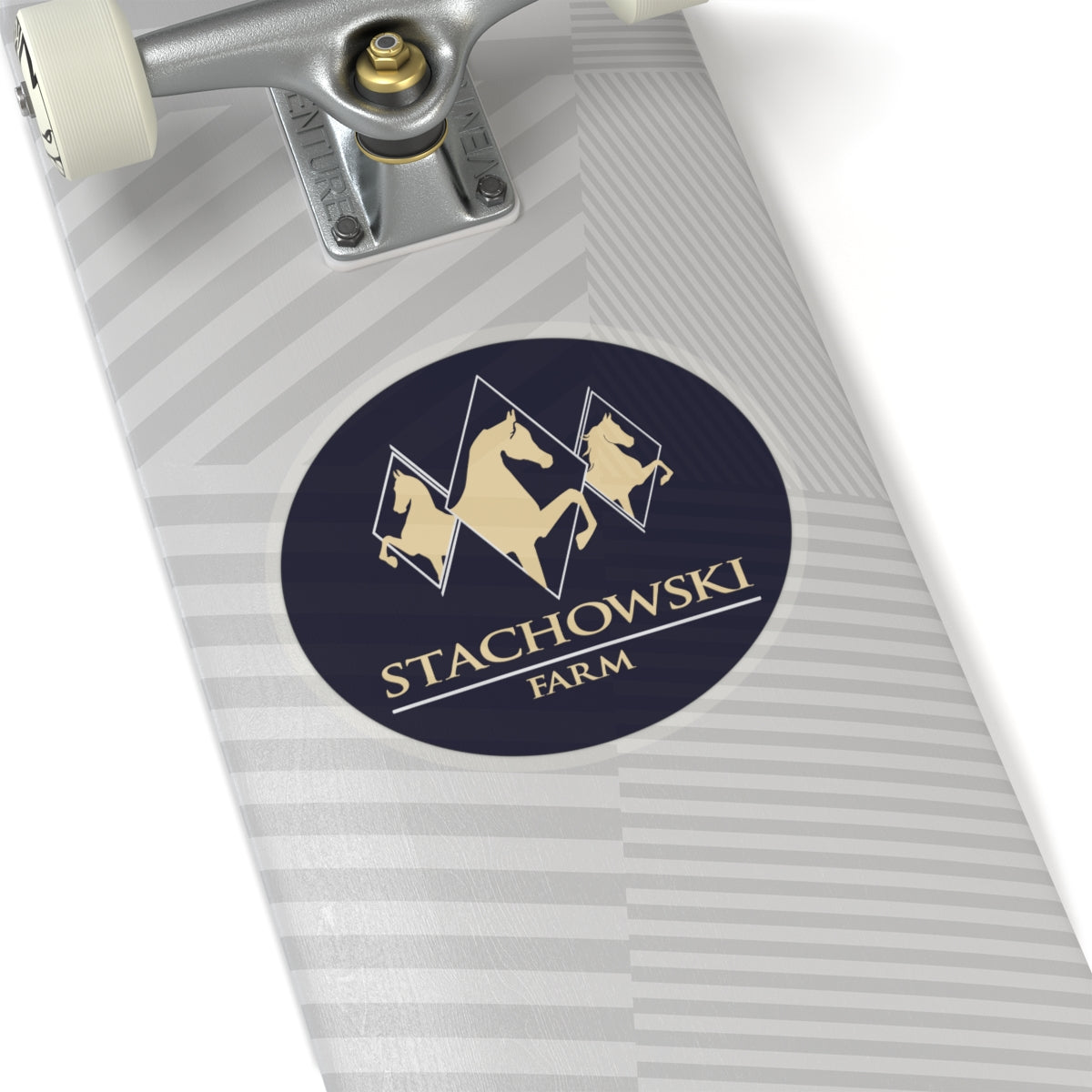 Stickers - 2 sizes, clear or white trim