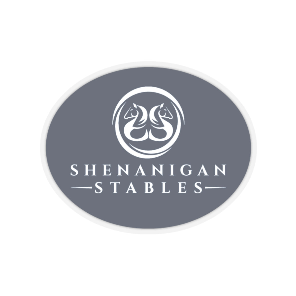 Stickers - 2 sizes, clear or white trim