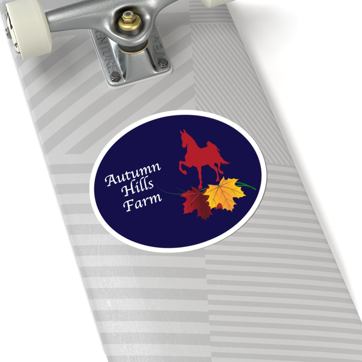 Stickers - 2 sizes, clear or white trim