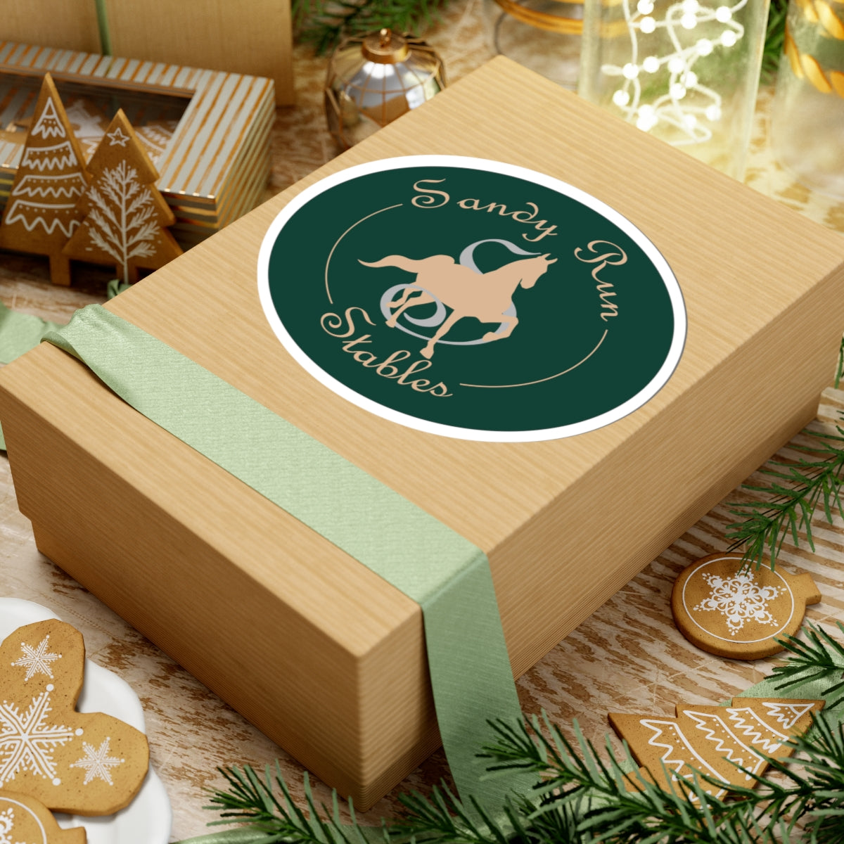 Stickers - 2 sizes, clear or white trim