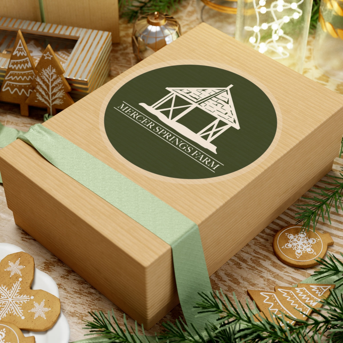 Stickers - 2 sizes, clear or white trim