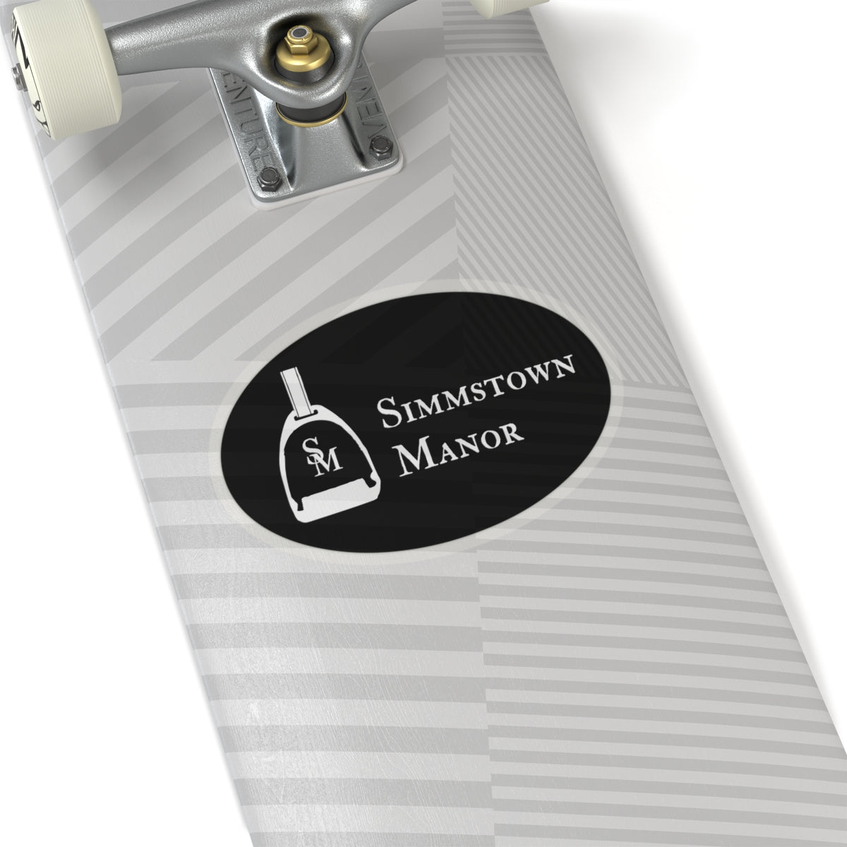 Stickers - 2 sizes, clear or white trim