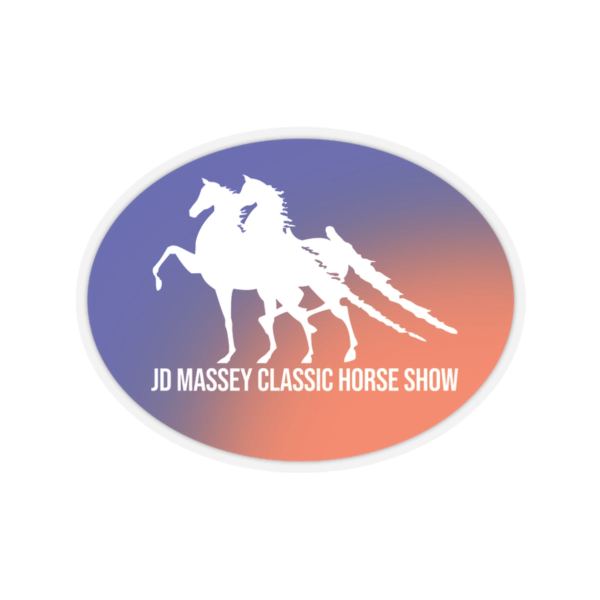 Stickers - 2 sizes, clear or white trim