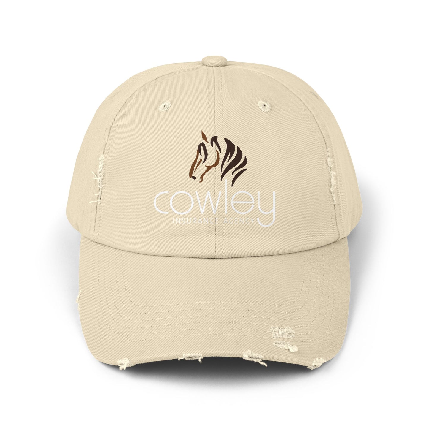 Distressed Cotton Cap