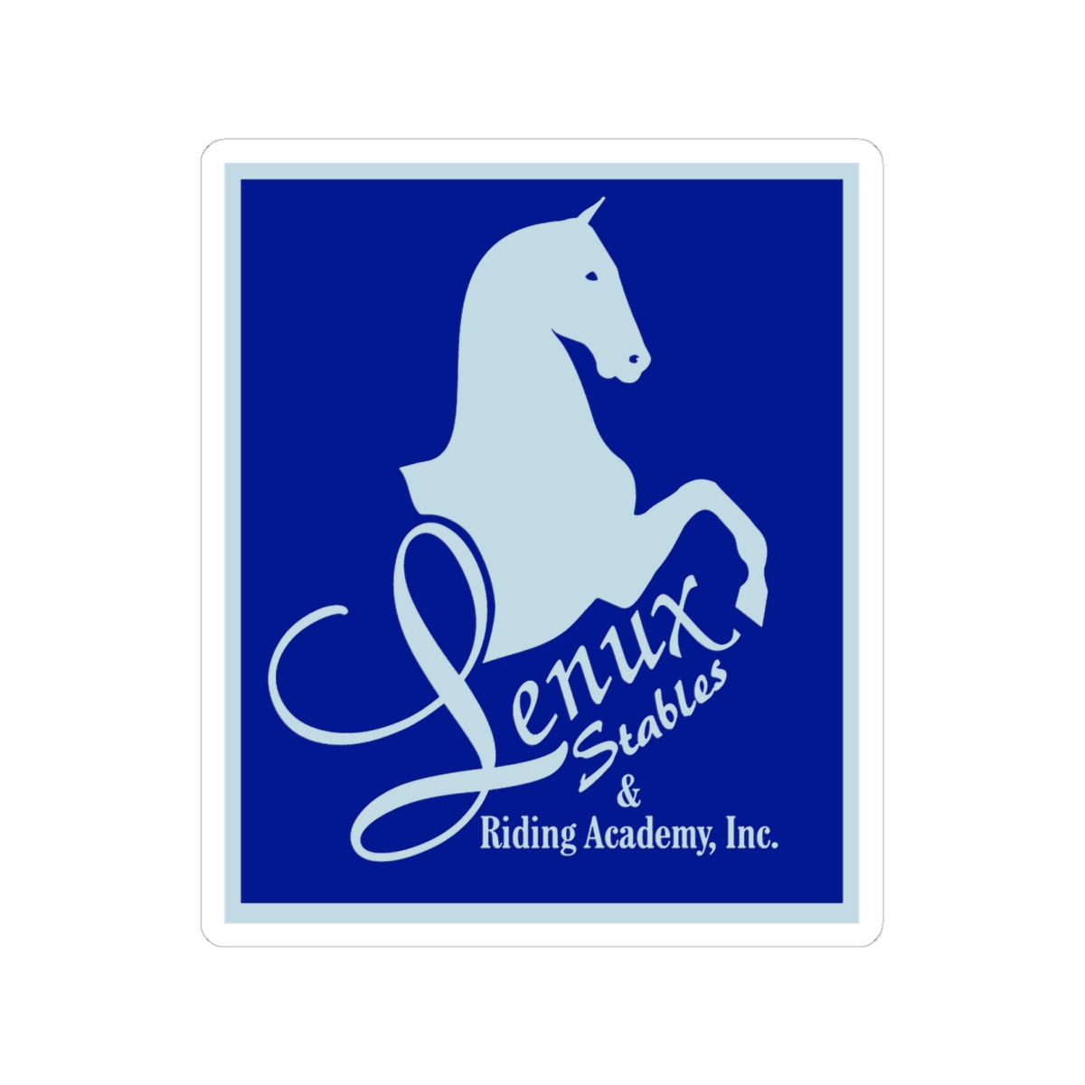 Stickers - 2 sizes, clear or white trim