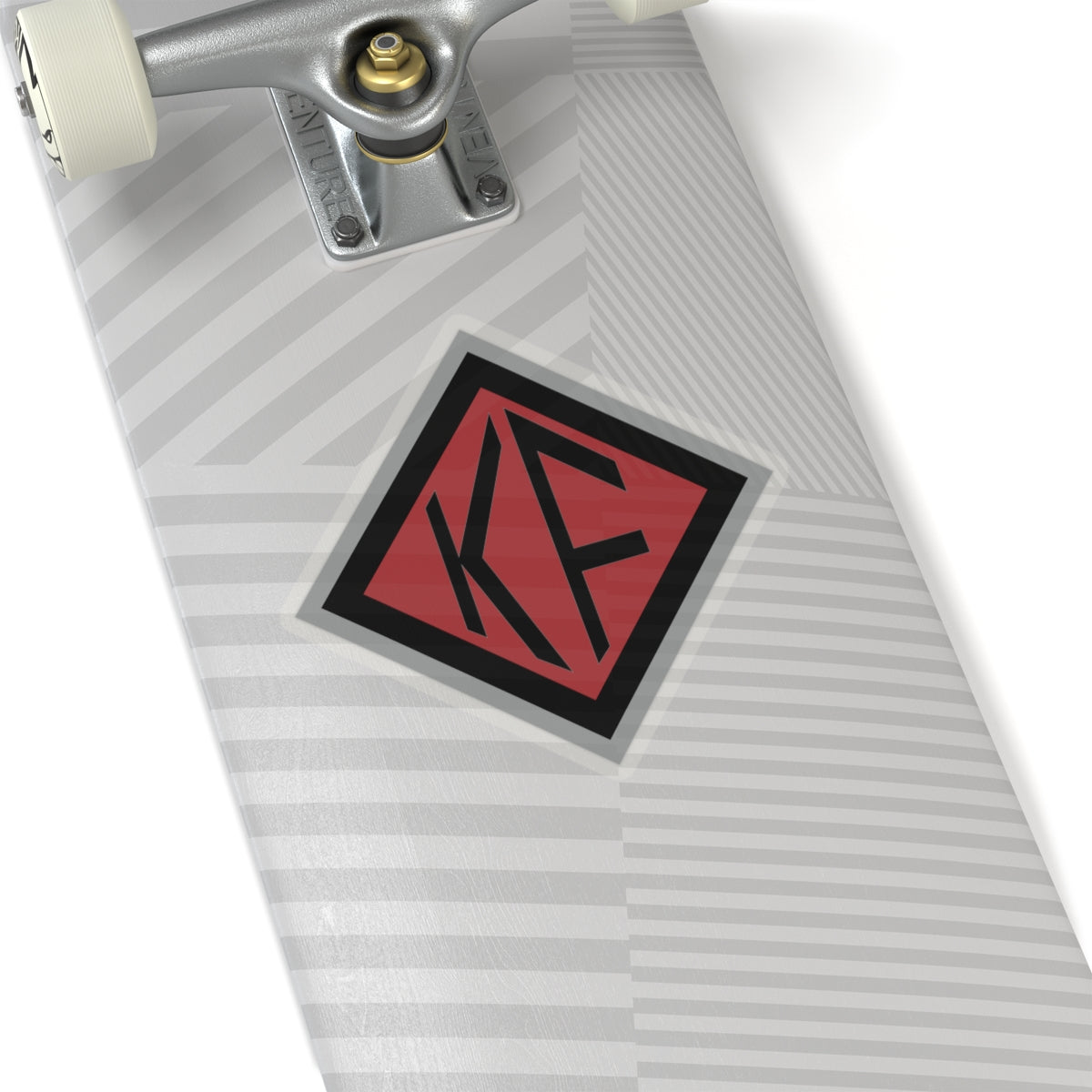 Stickers - 2 sizes, clear or white trim