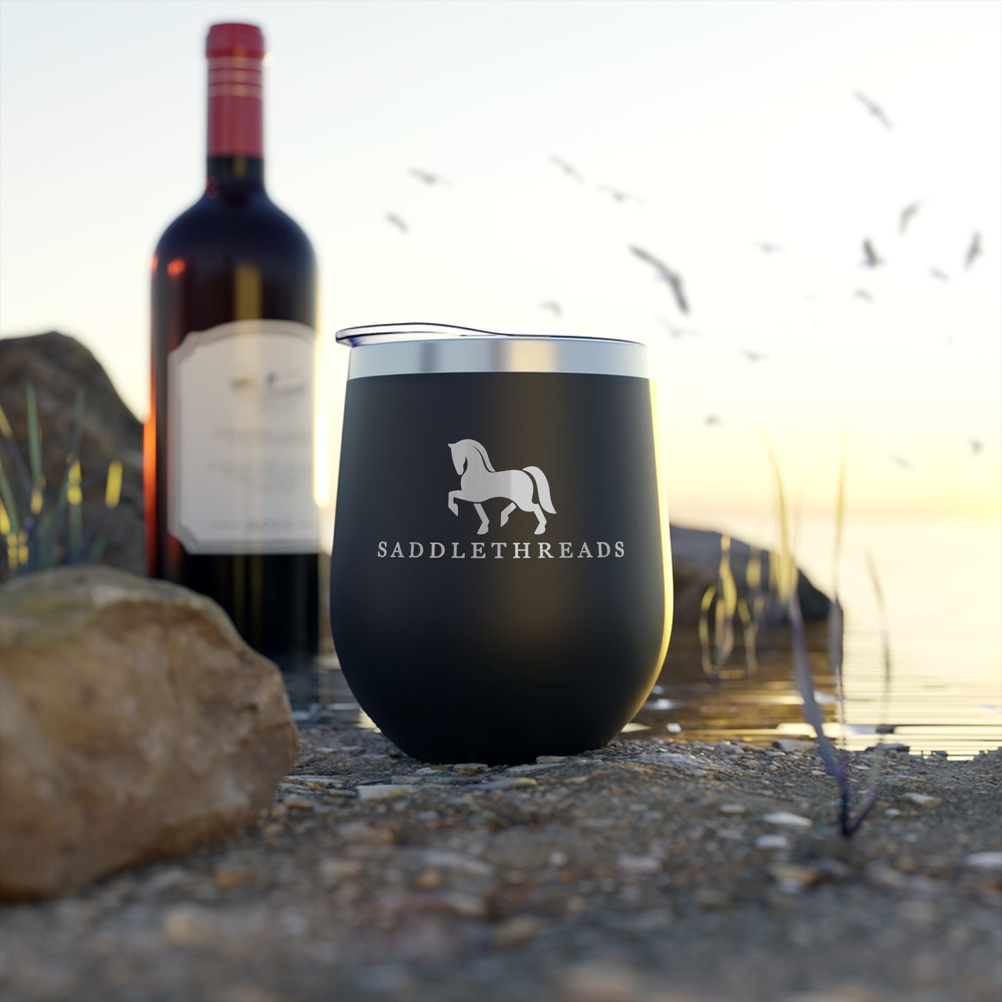 Insulated Wine Tumbler, 12oz