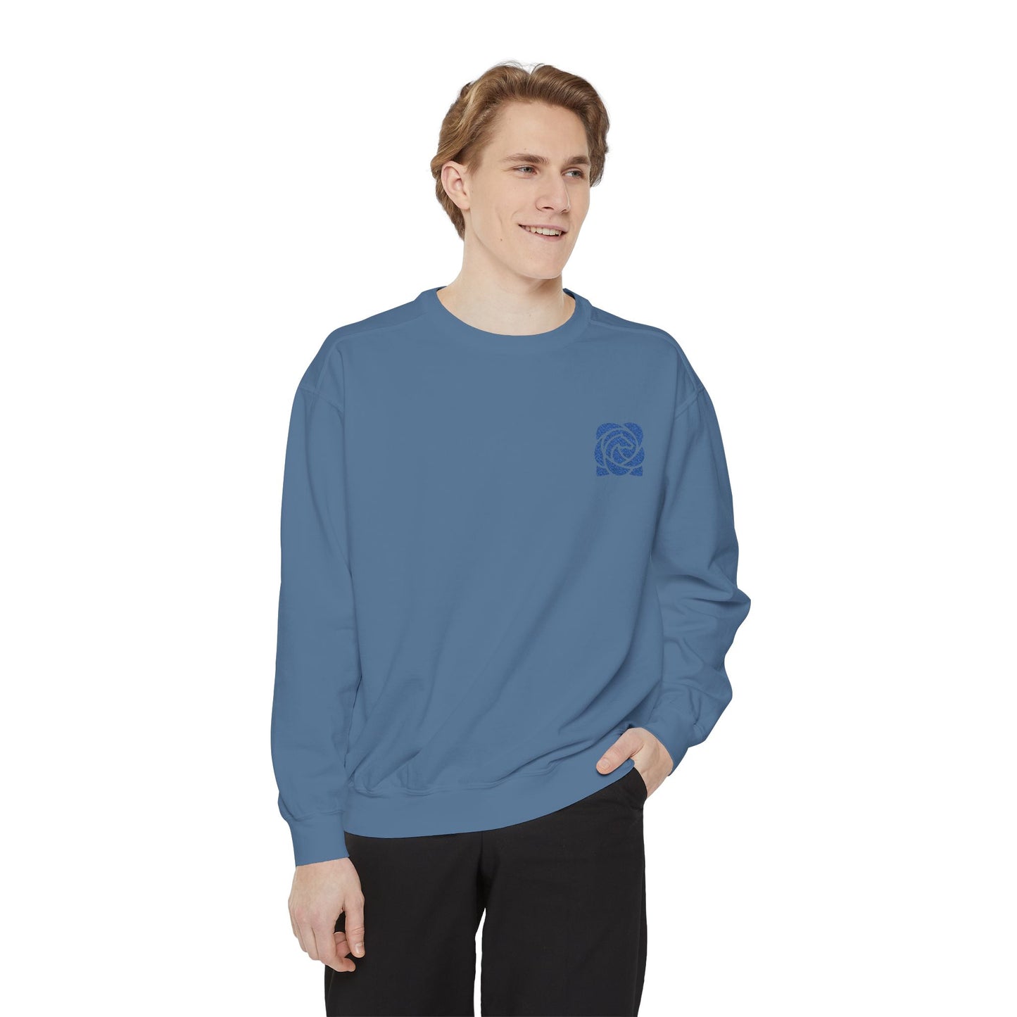 Comfort Colors Embroidered Sweatshirt