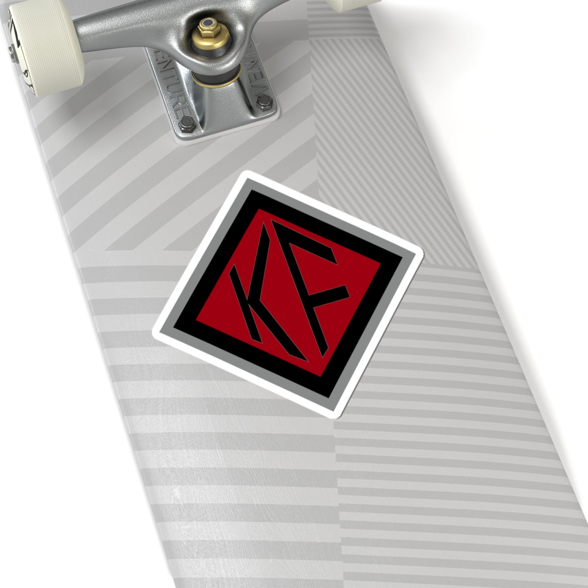 Stickers - 2 sizes, clear or white trim