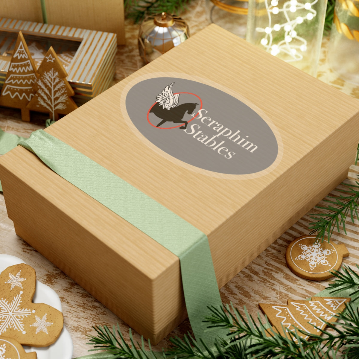 Stickers - 2 sizes, clear or white trim