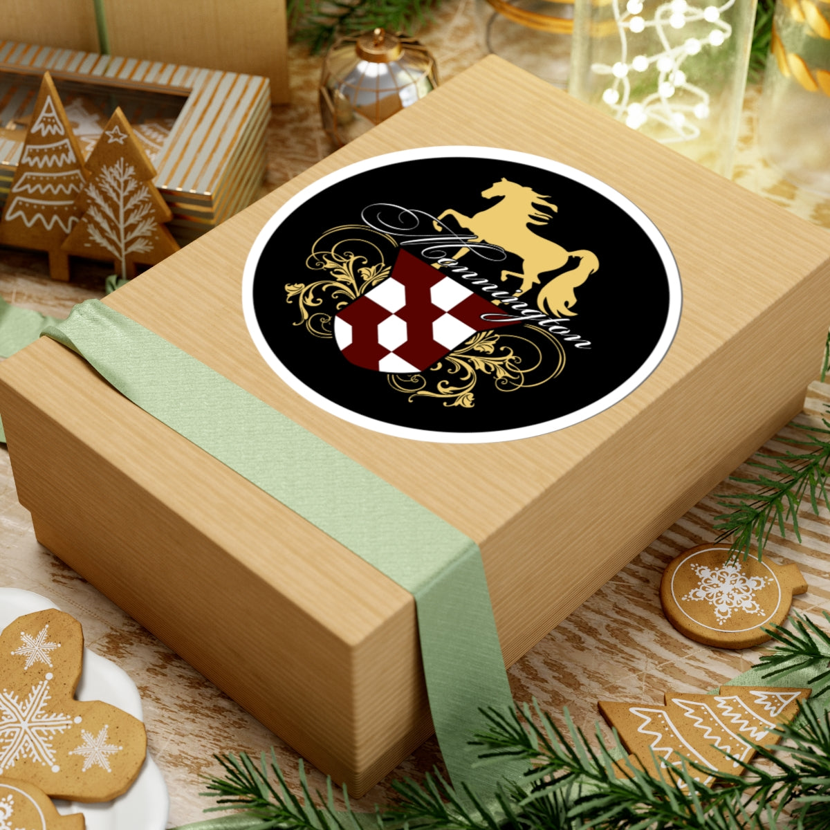 Stickers - 2 sizes, clear or white trim