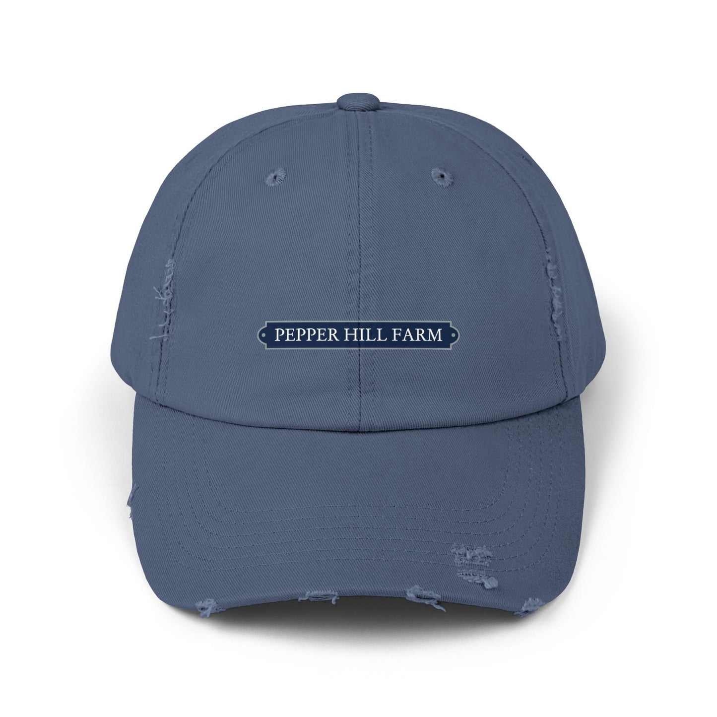 Distressed Cotton Cap