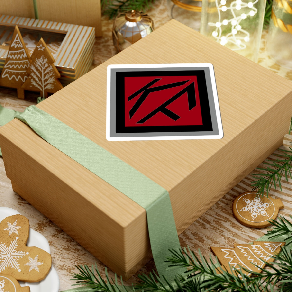 Stickers - 2 sizes, clear or white trim