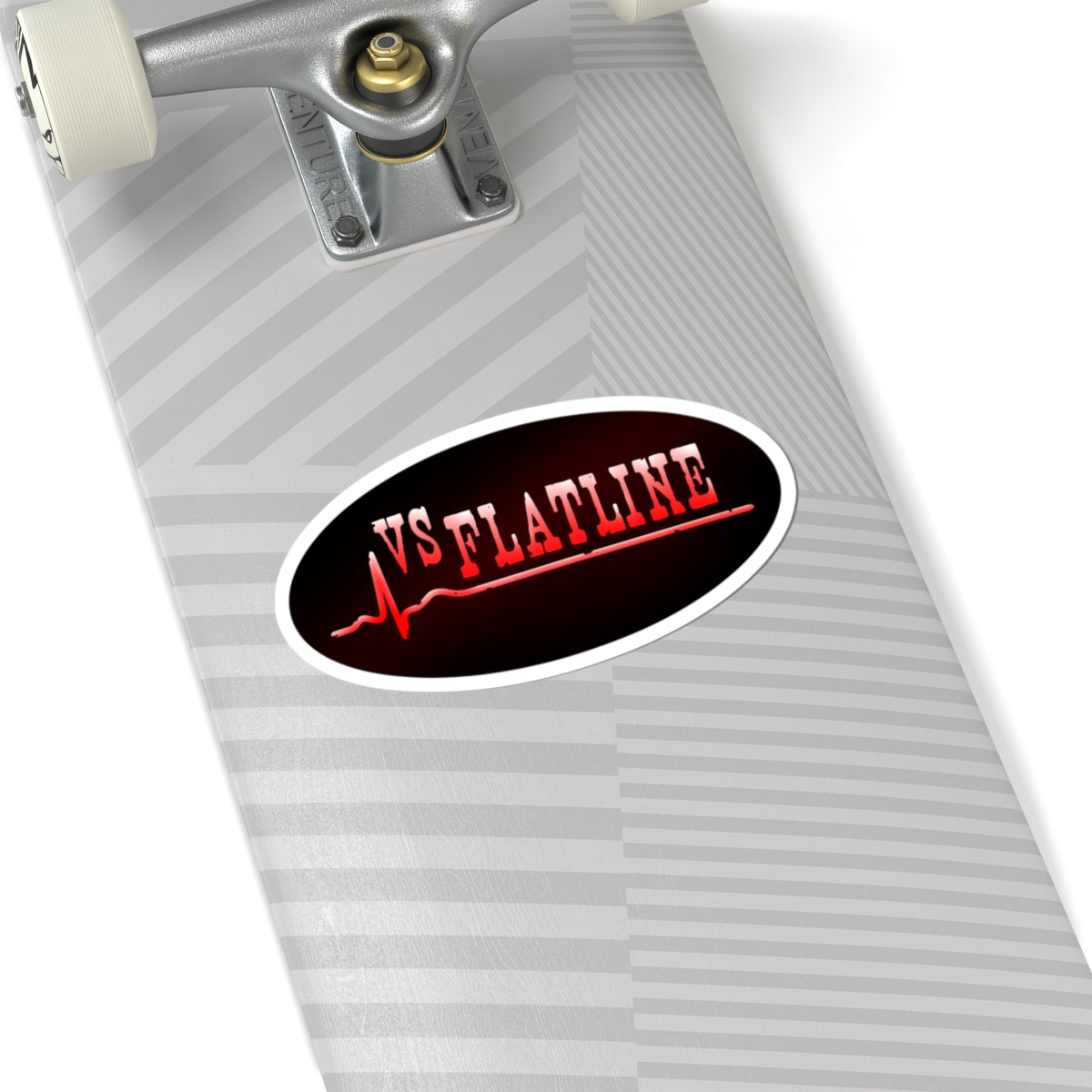 Stickers - 2 sizes, clear or white trim