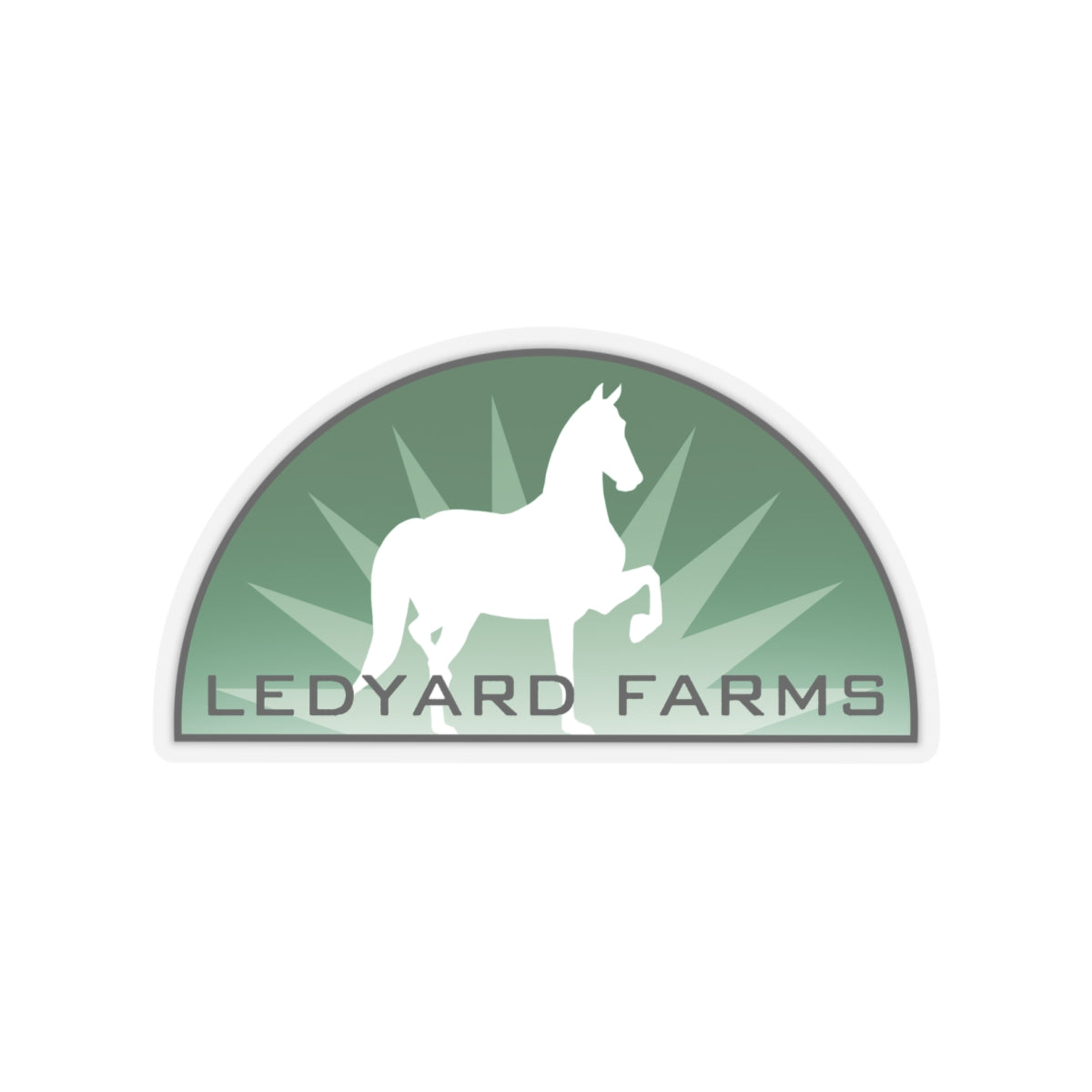 Stickers - 2 sizes, clear or white trim