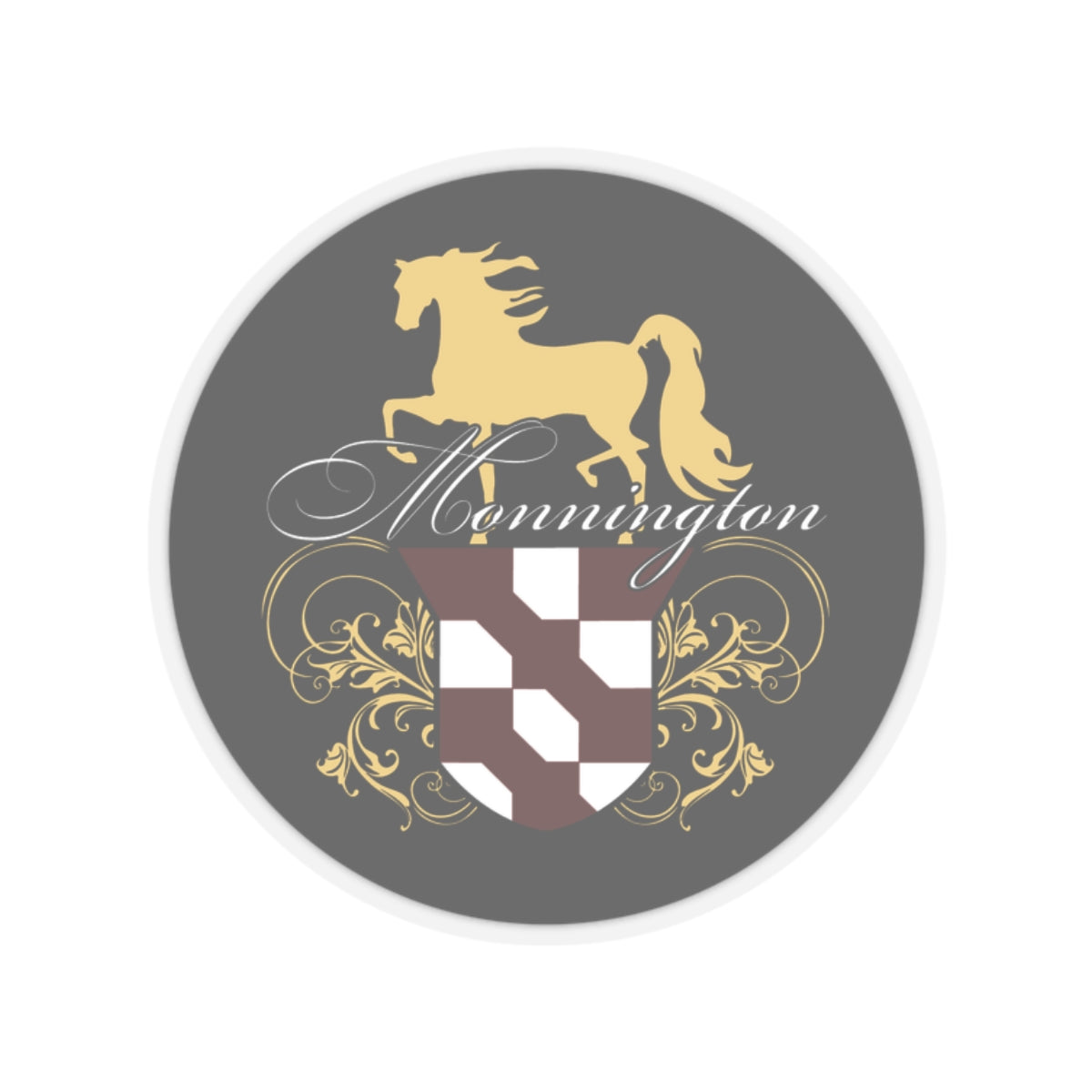 Stickers - 2 sizes, clear or white trim