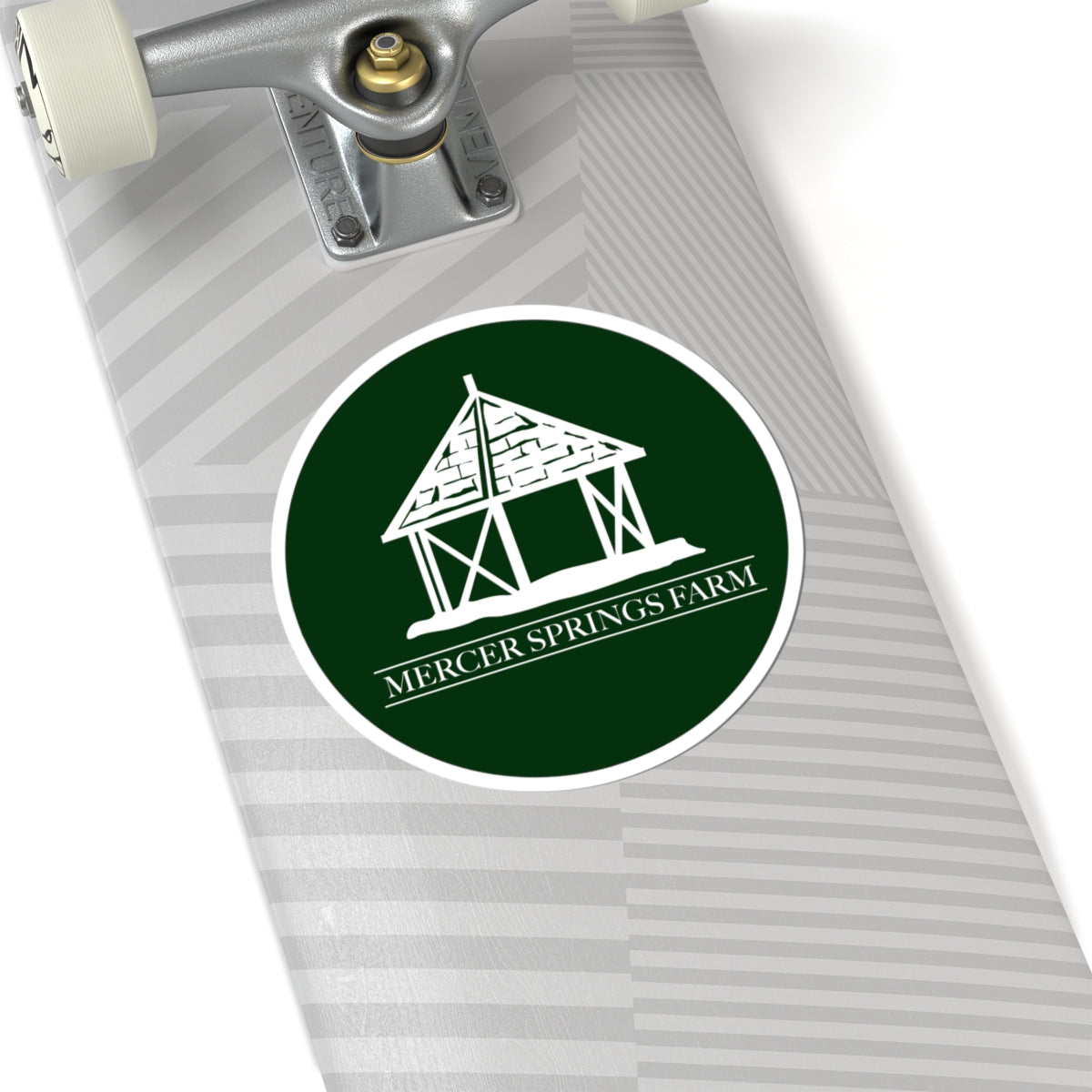 Stickers - 2 sizes, clear or white trim