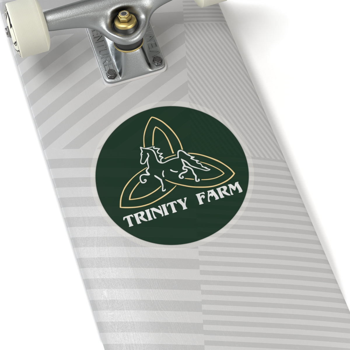 Stickers - 2 sizes, clear or white trim