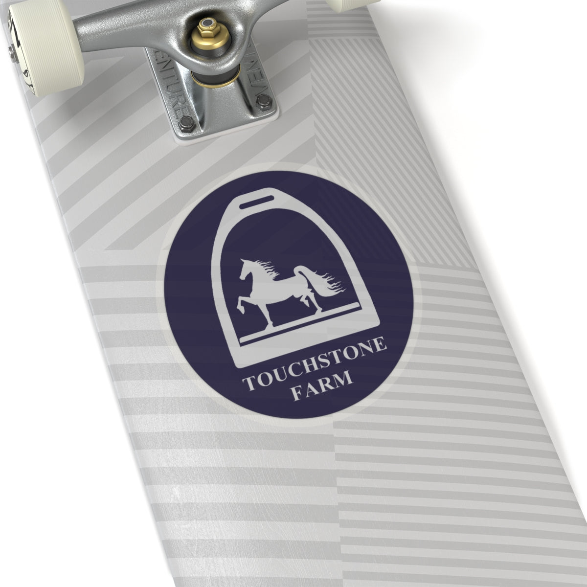 Stickers - 2 sizes, clear or white trim