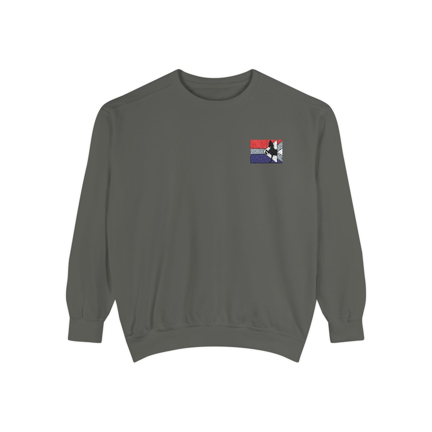 Comfort Colors Embroidered Sweatshirt