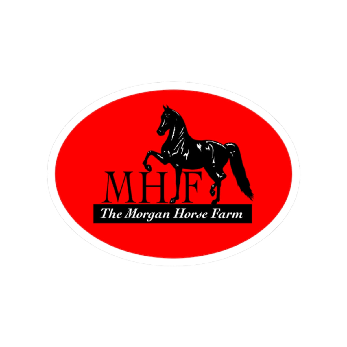 Stickers - 2 sizes, clear or white trim