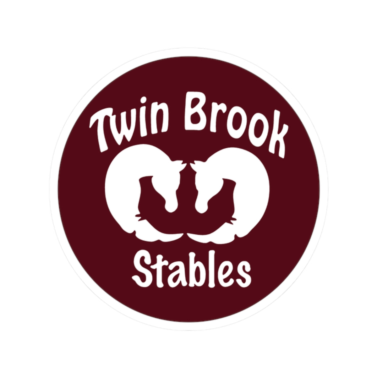 Stickers - 2 sizes, clear or white trim