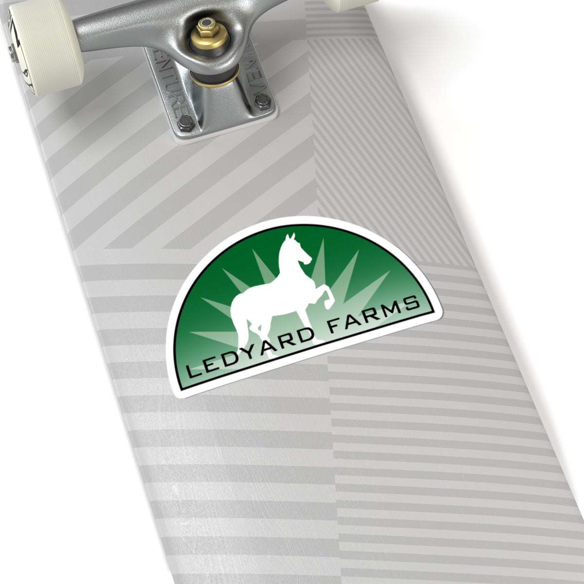 Stickers - 2 sizes, clear or white trim