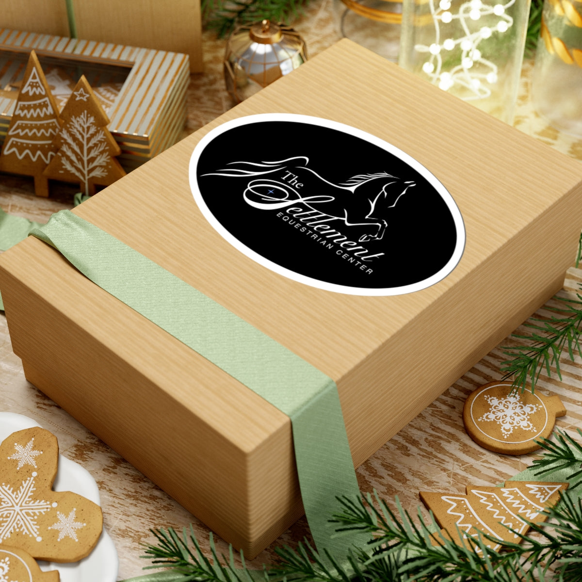 Stickers - 2 sizes, clear or white trim