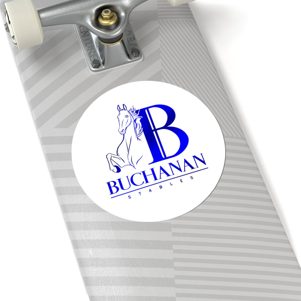 Stickers - 2 sizes, clear or white trim