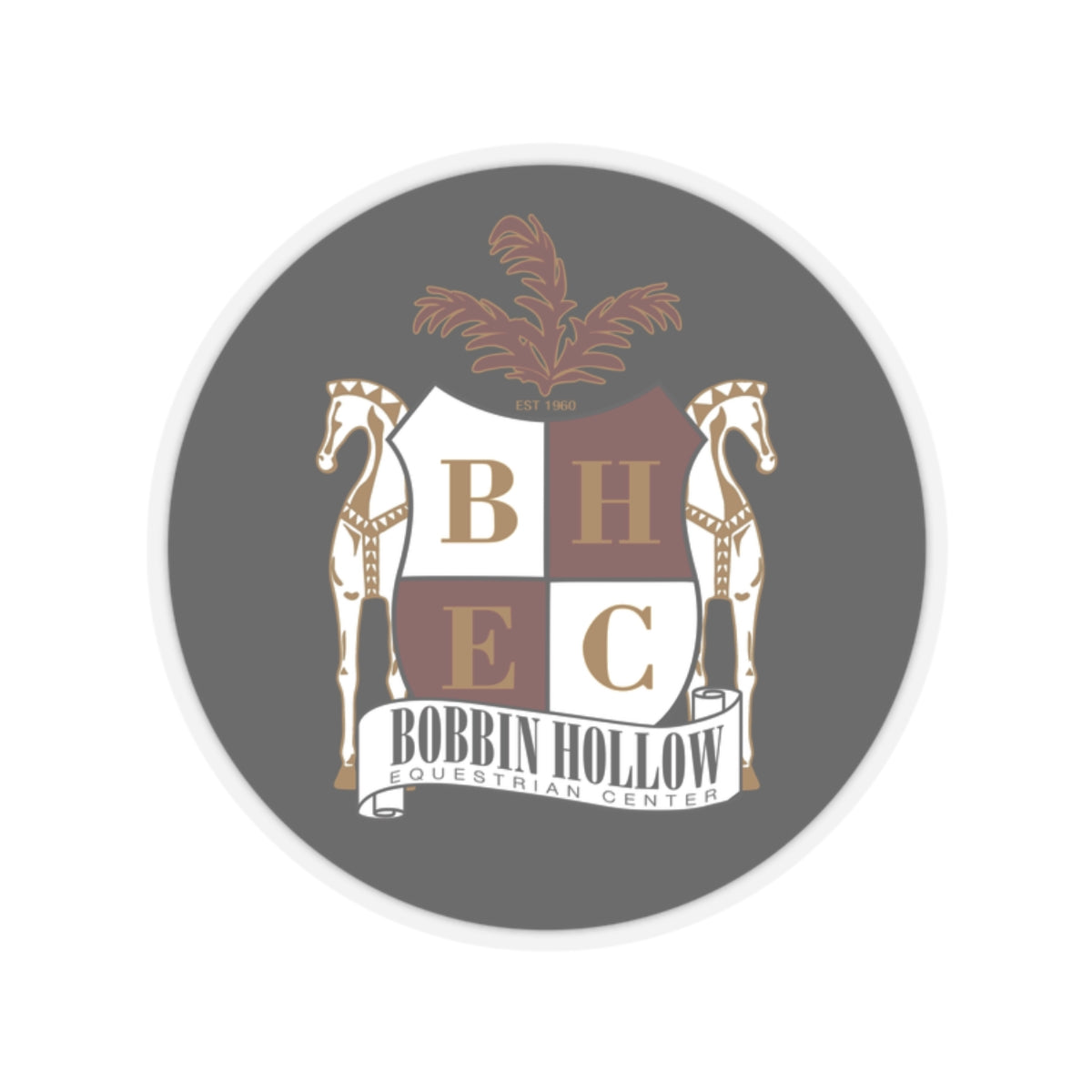 Stickers - 2 sizes, clear or white trim