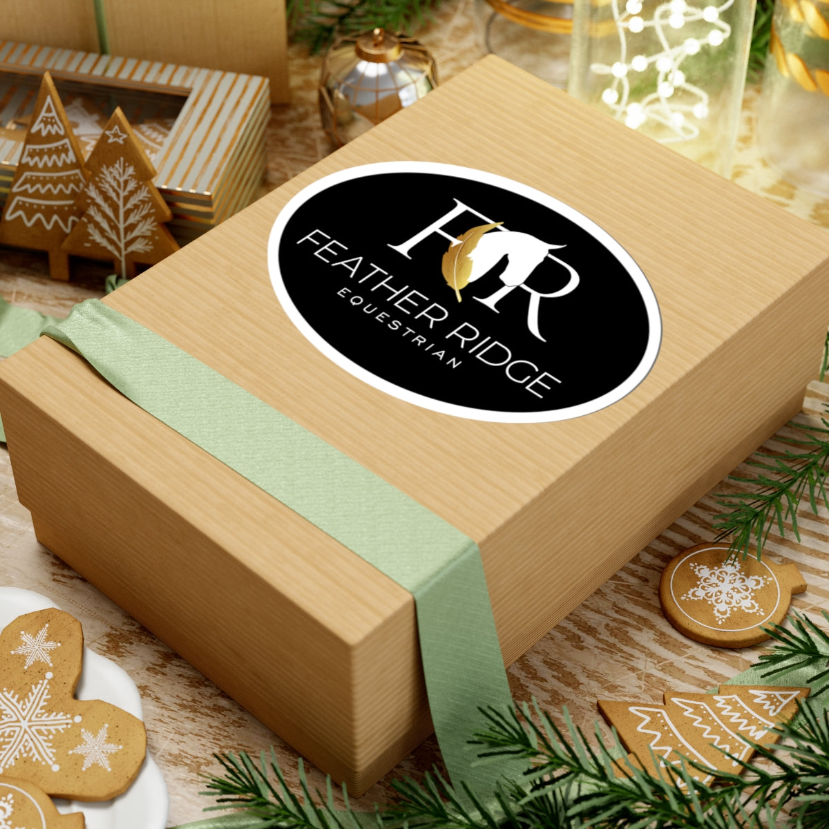 Stickers - 2 sizes, clear or white trim