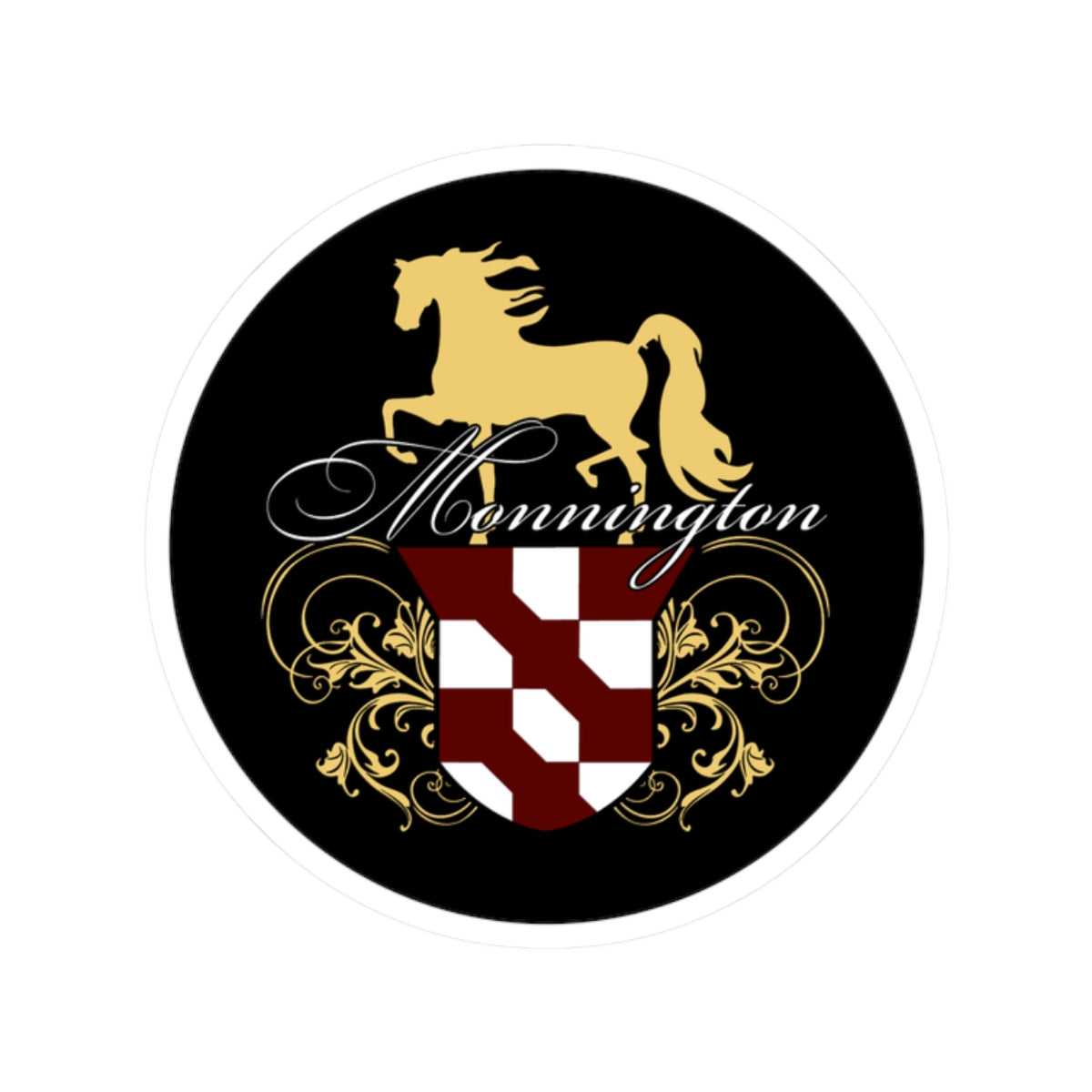 Stickers - 2 sizes, clear or white trim