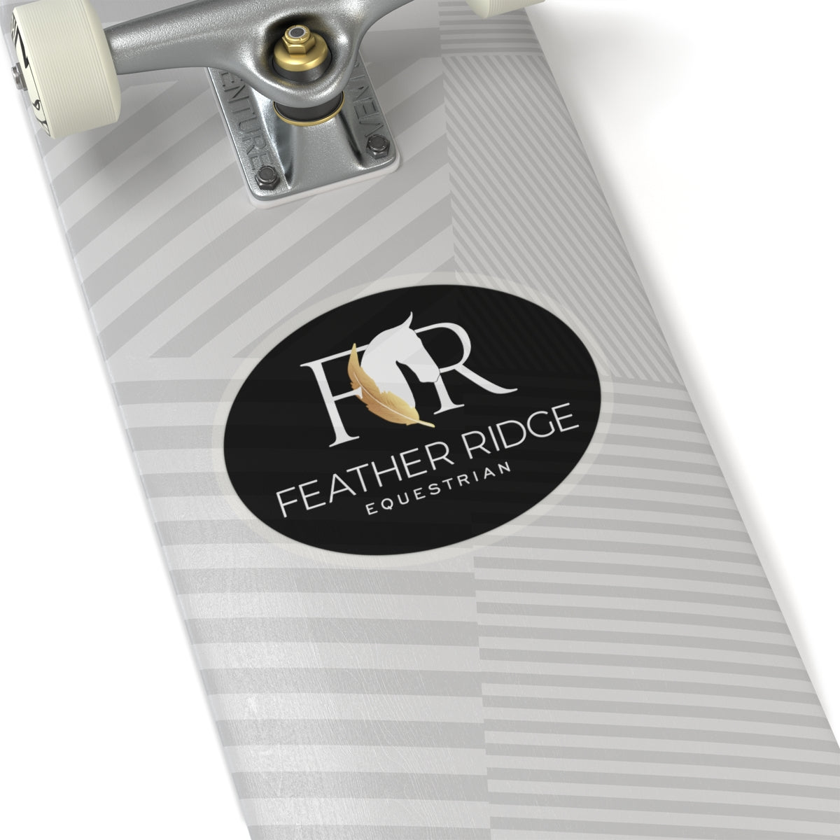 Stickers - 2 sizes, clear or white trim