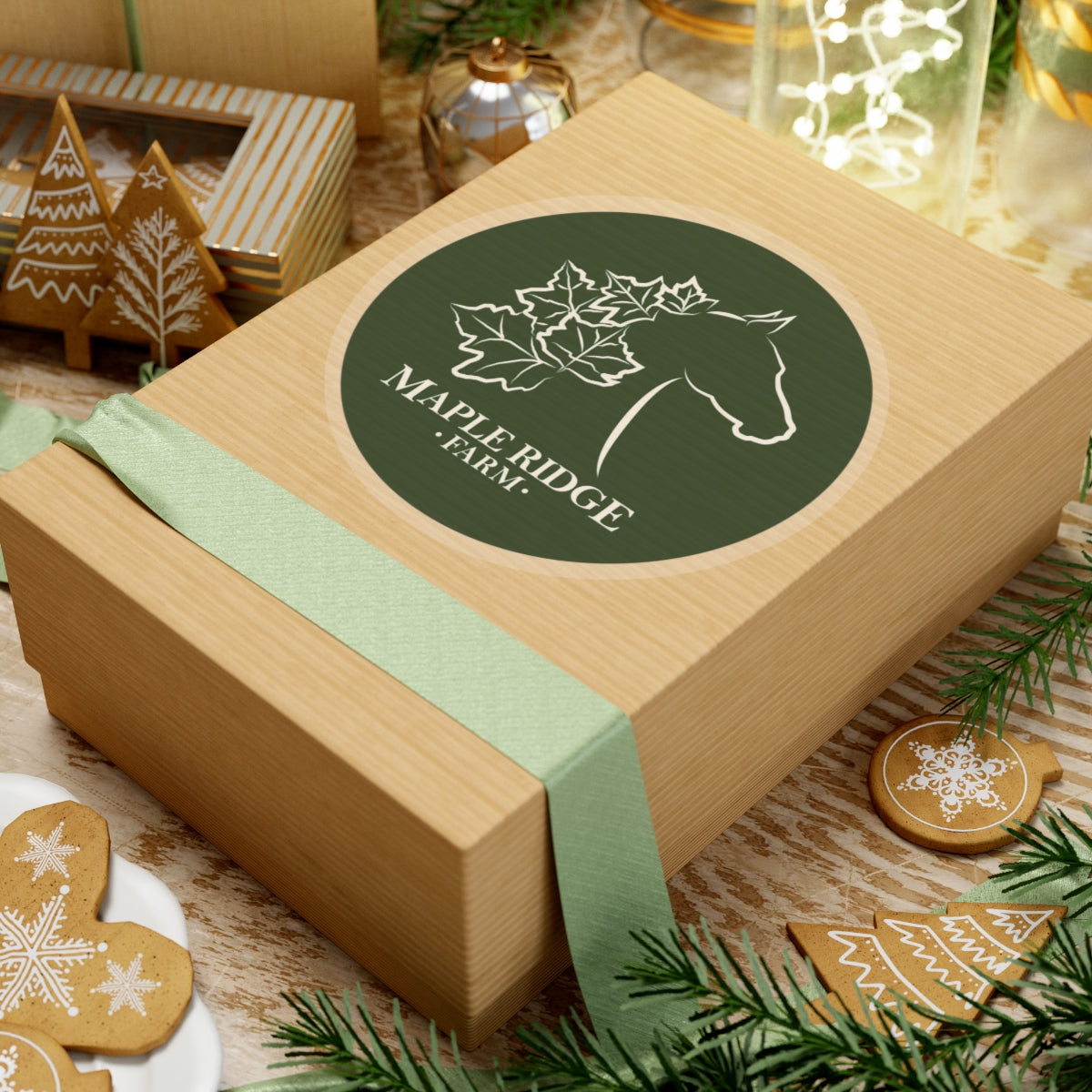 Stickers - 2 sizes, clear or white trim