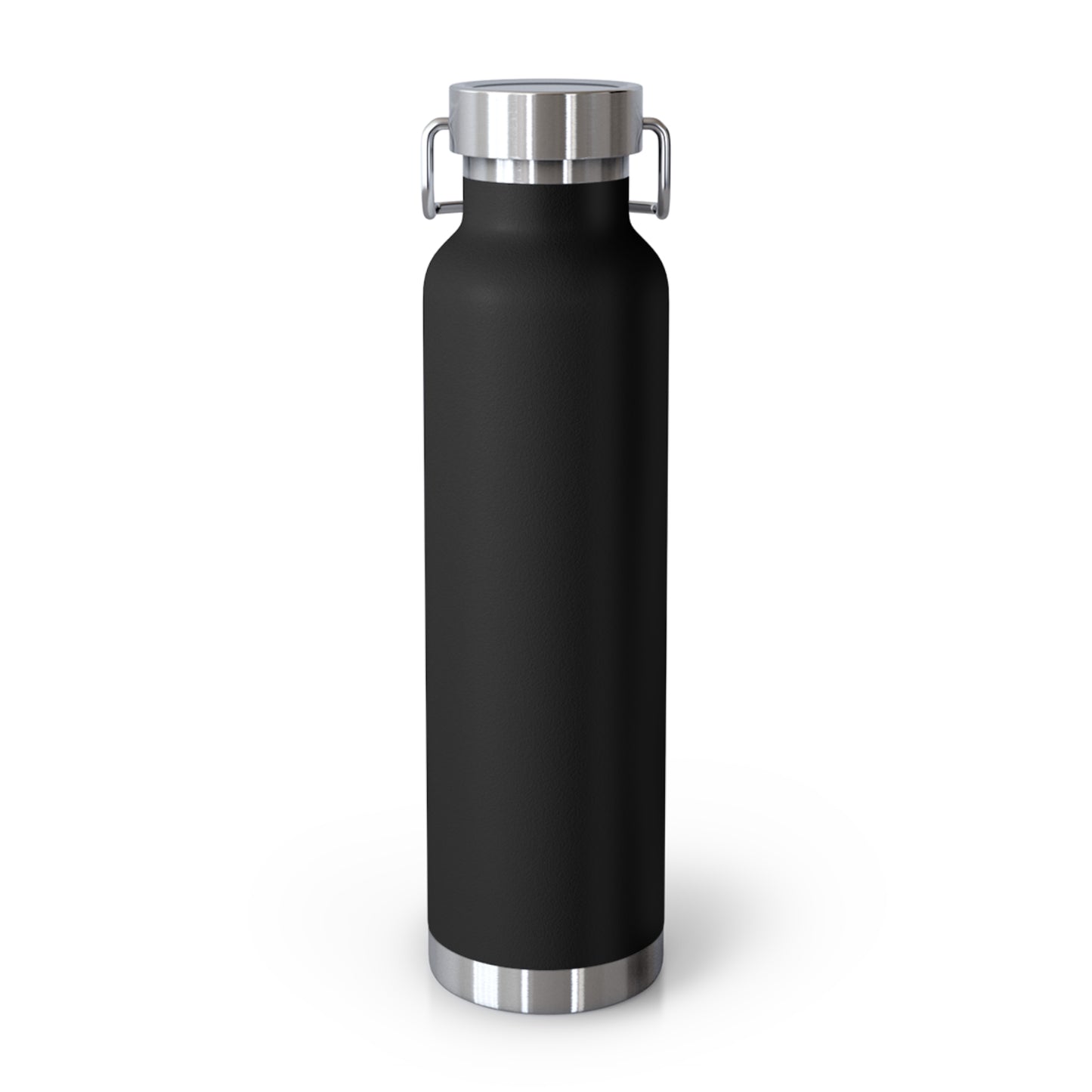 22oz Copper Vacuum Insulated Bottle - Black & White