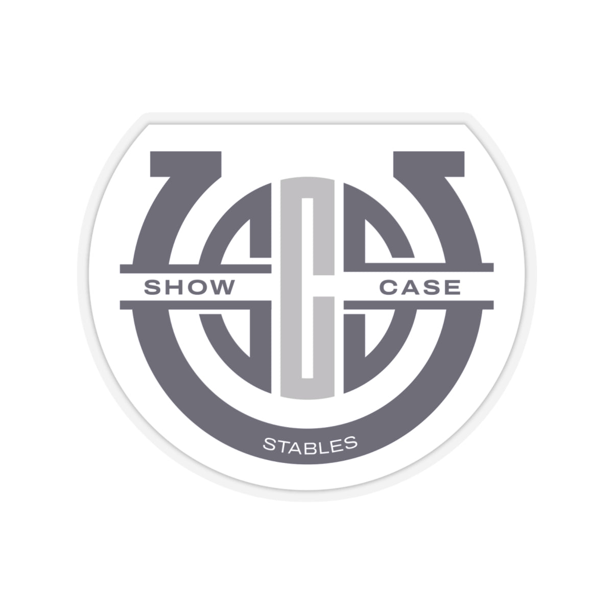 Stickers - 2 sizes, clear or white trim