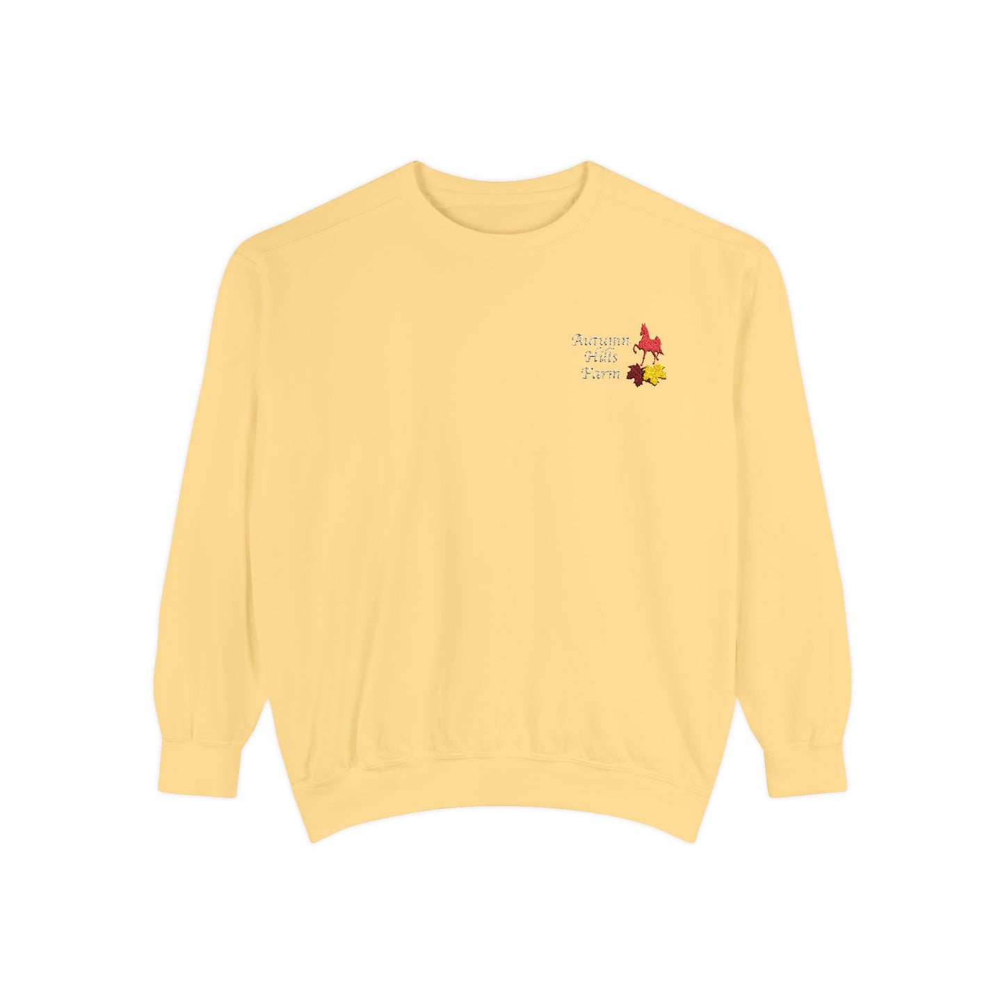 Comfort Colors Embroidered Sweatshirt
