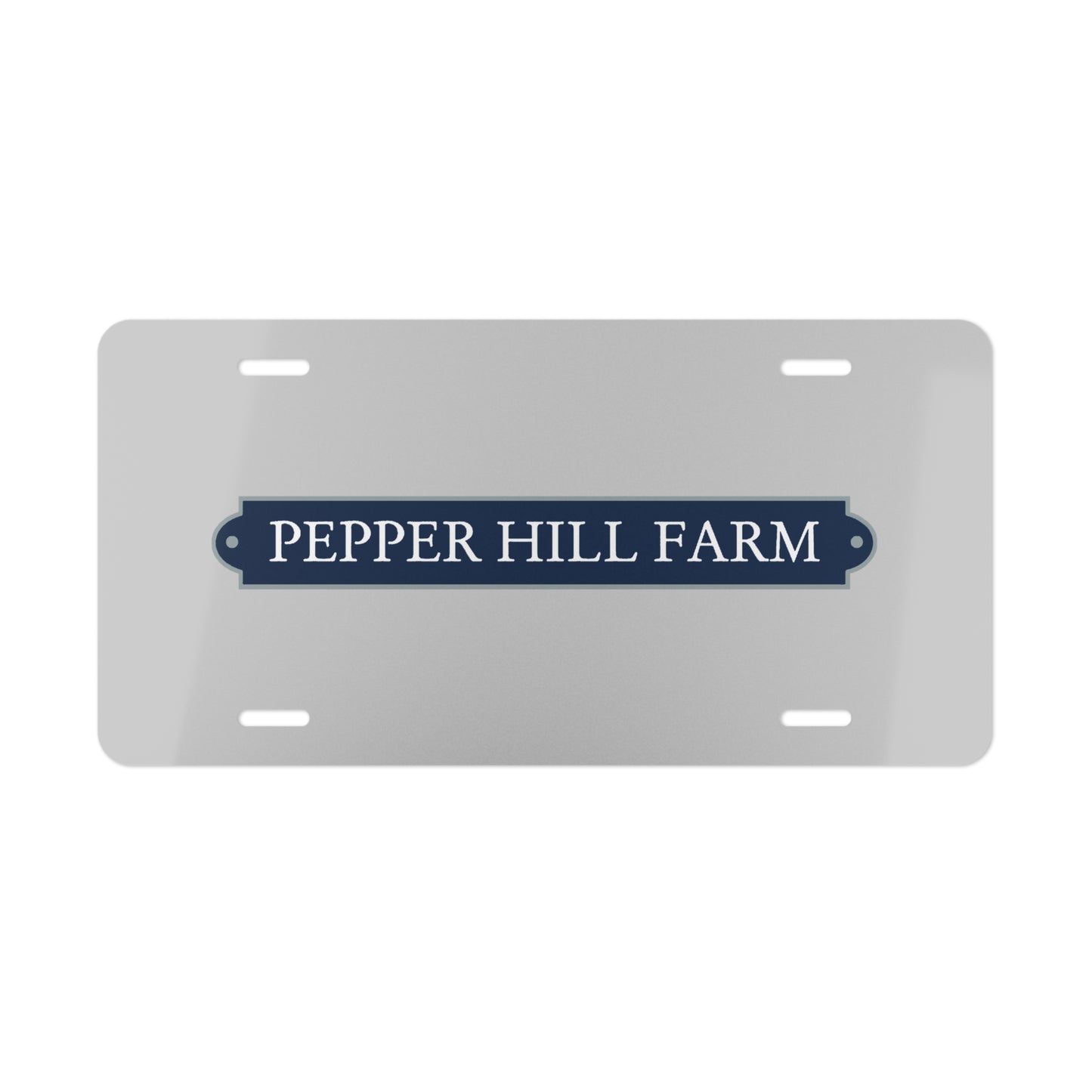 Vanity License Plate